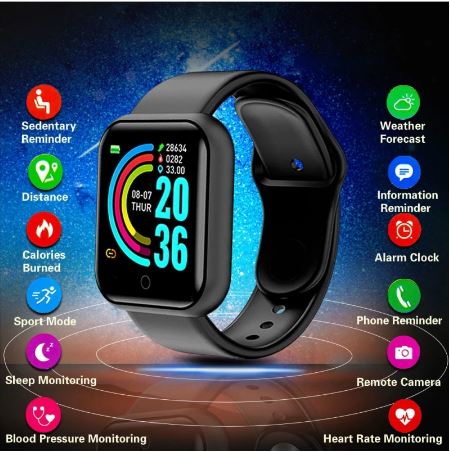 ⌚💨 Pressure Oxygen Smartwatch – Intelligent Smart Bracelet 🌟🎮