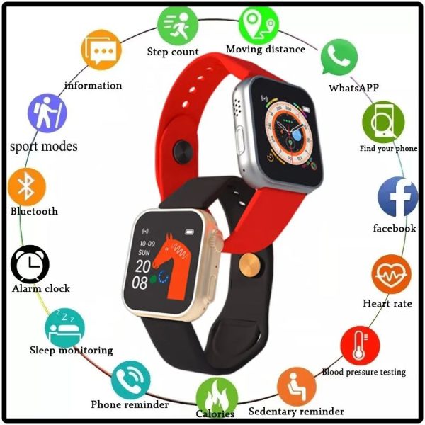 ⌚💨 Pressure Oxygen Smartwatch – Intelligent Smart Bracelet 🌟🎮